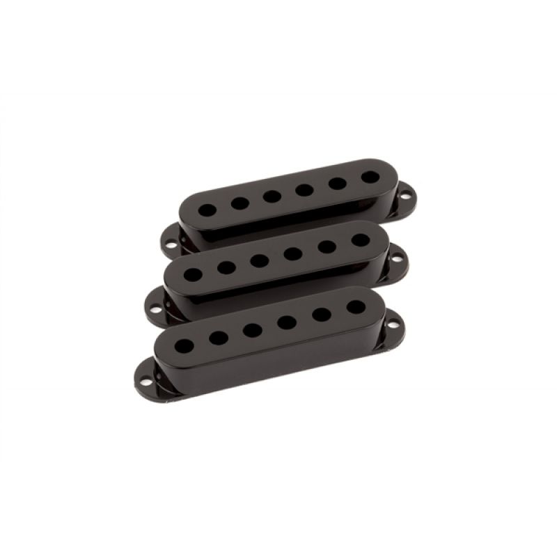 Крышка звукоснимателя FENDER STRATOCASTER PICKUP COVER SETS BLACK